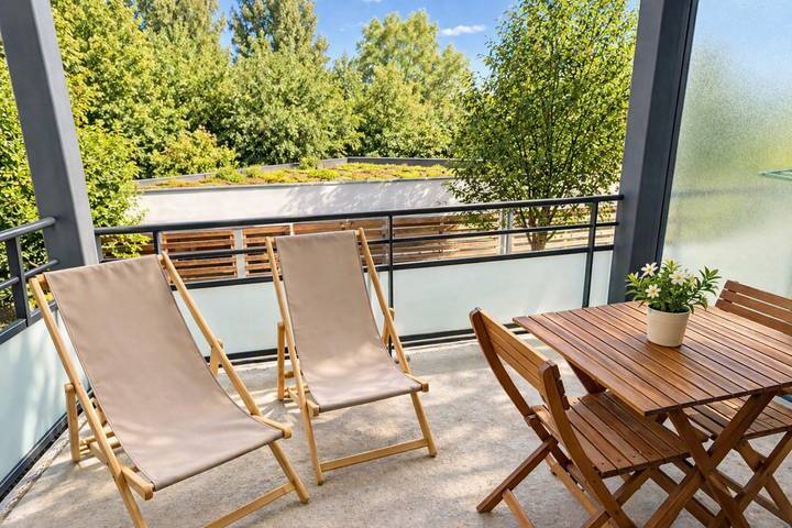 Appartamento intero, Appartamento vacanze per 4 persone con terrazza in Strasburgo, Regione di Strassburg