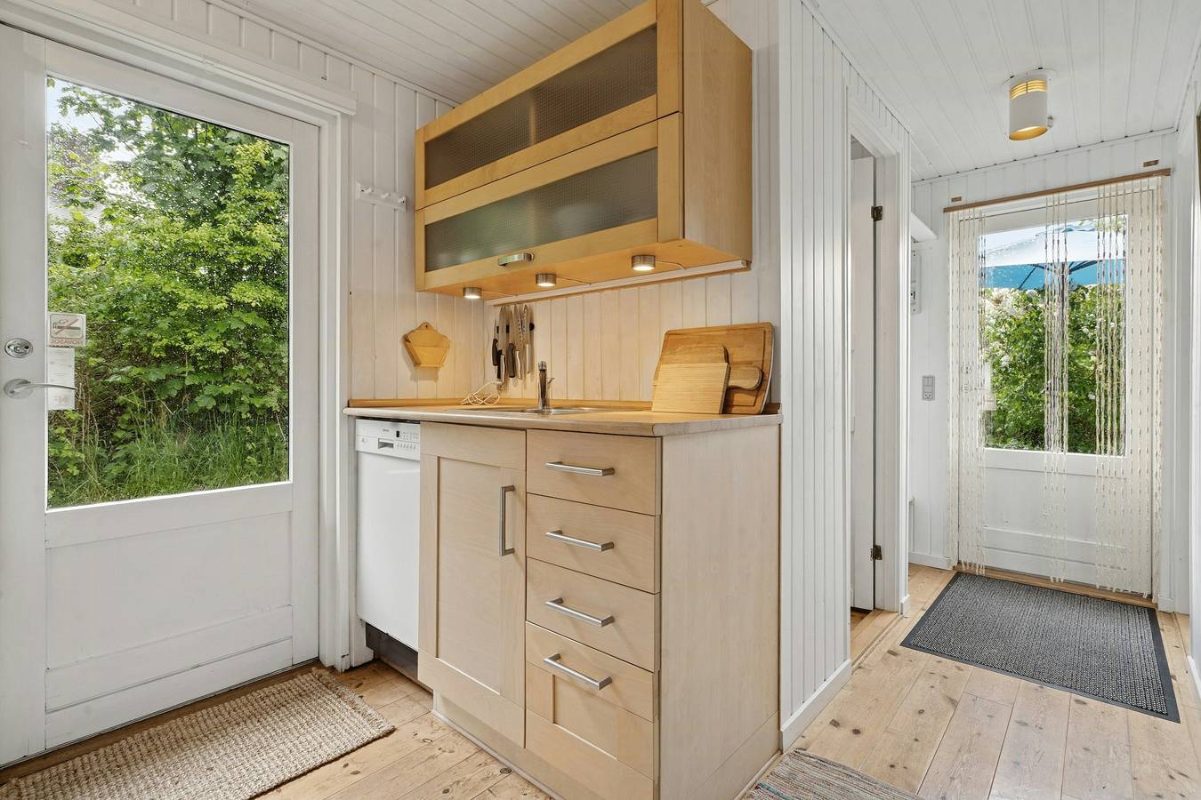 Ferienhaus mit Blick auf die Hügel von Mols in Skødshoved, Knebel