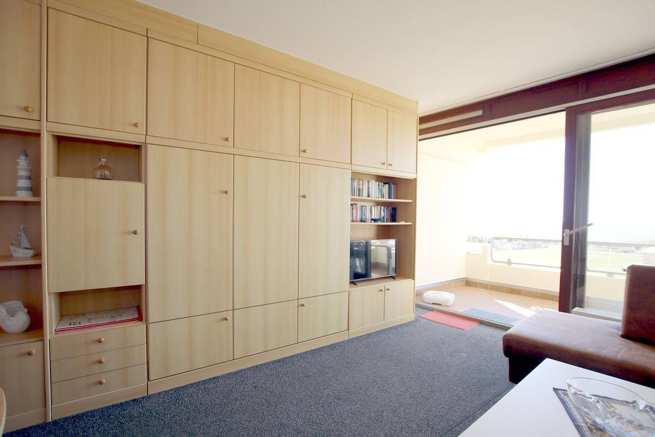Ganze Wohnung, Ferienwhg. Wyk, 2 Zimmer, ca. 50 m² Hochparterre mit Meerblick auf die Halligen in Wyk auf Föhr (Stadt), Wyk auf Föhr