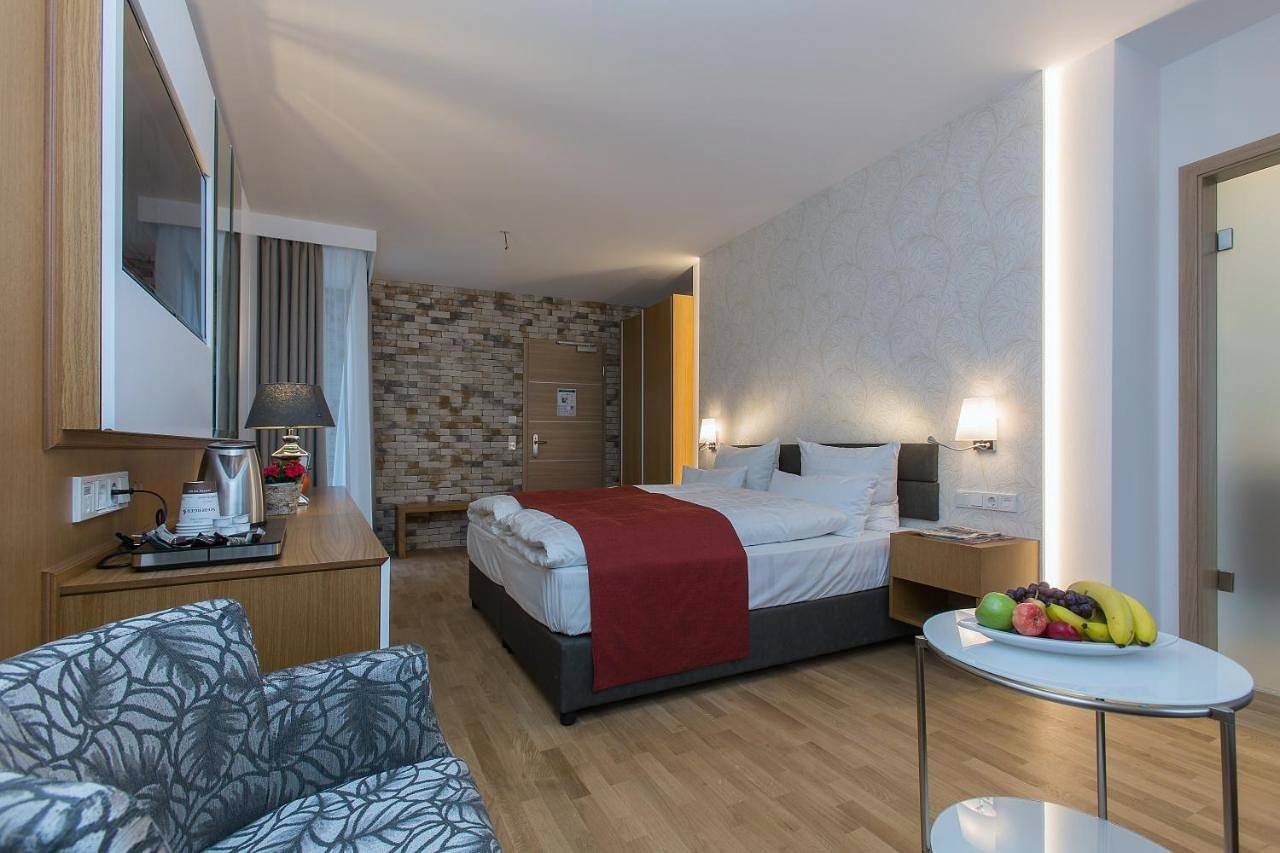 Hotel am Schrannenplatz in Memmingen, Souabe (Bavière)