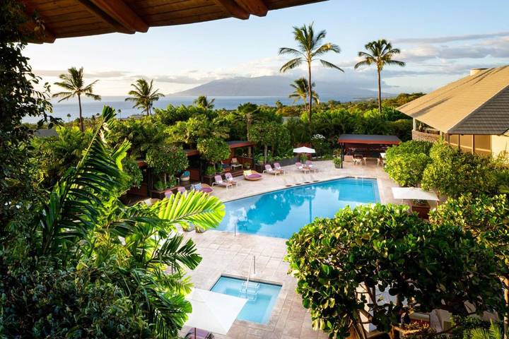 Hôtel pour 2 personnes, avec piscine ainsi que jardin et jacuzzi dans Hawai