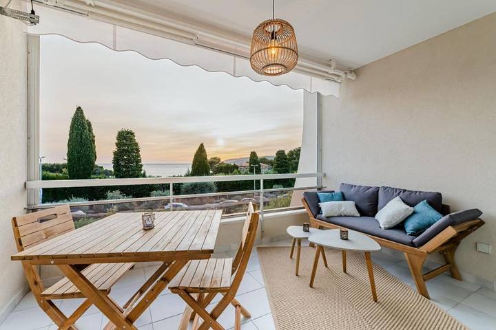 Maison de vacances pour 4 personnes, avec balcon