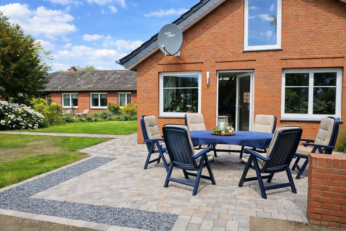 Ferienhaus Seegras nahe Sandstrand – Terrasse, Wlan & Parkplatz für 7 Gäste in Horumersiel, Wangerland