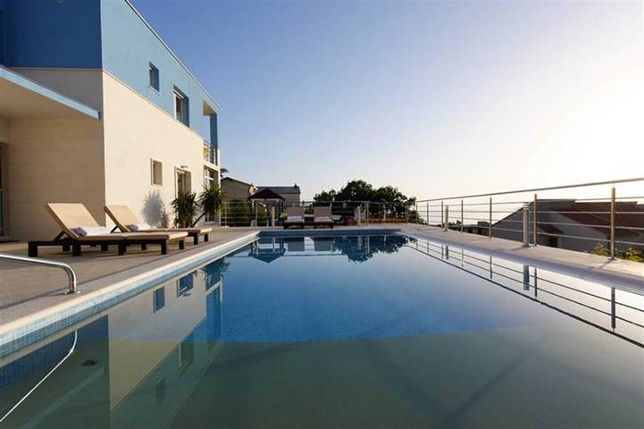 Moderne Villa Mermaid in Podstrana in Podstrana, Split-Dalmatien