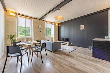 Gîte pour 4 personnes, avec vue, animaux acceptés à Montaigu-de-Quercy