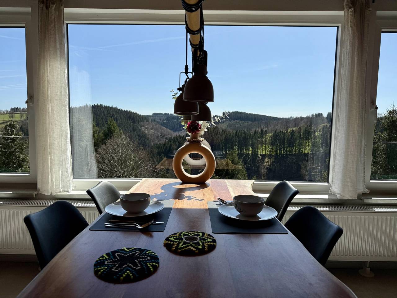 Apartamento de férias inteiro, Haus Panoramablick-Ferienwohnung 1 in Monschau, Naturpark Hohes Venn-Eifel