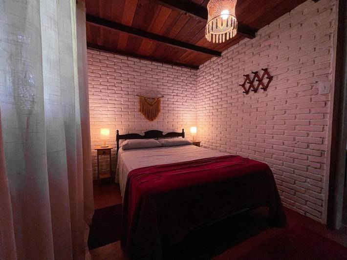 Lodge para 2 pessoas, com terraço e vista e ainda jardim, com animais de estimação no Brasil