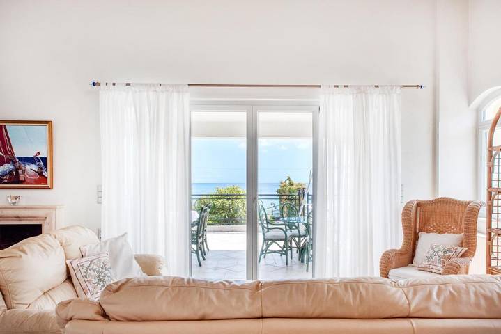 Strandhaus für 9 Personen, mit Garten und Ausblick auf Kreta