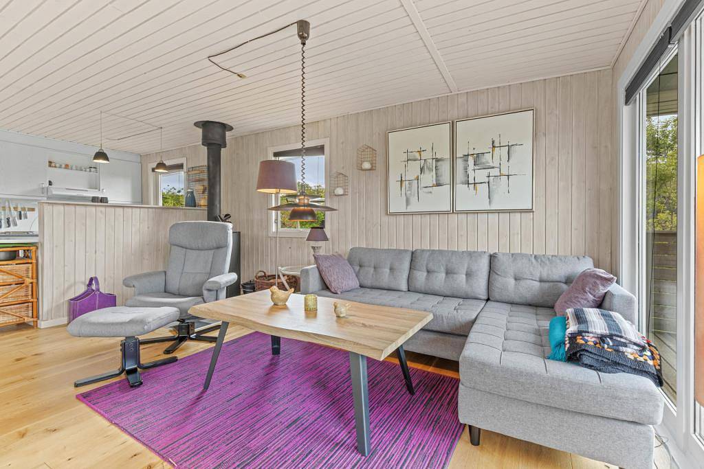 Beautiful holiday home with sauna and wood-burning stove in Bork Havn, Ringkøbing fjord
