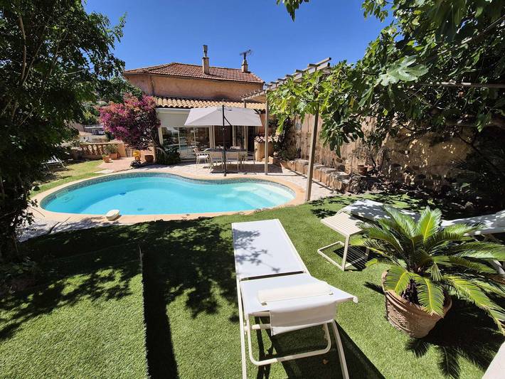 Villa für 8 Personen, mit Garten und Terrasse sowie Pool, kinderfreundlich an der Côte d'Azur - 2