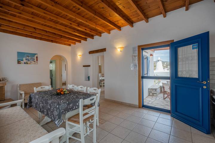 Location de vacances pour 5 personnes, avec balcon dans Aliki - 2