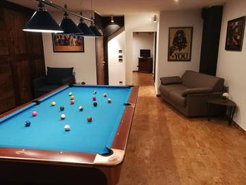 Gîte pour 5 personnes, avec vue et terrasse, adapté aux familles à Saint-Christophe