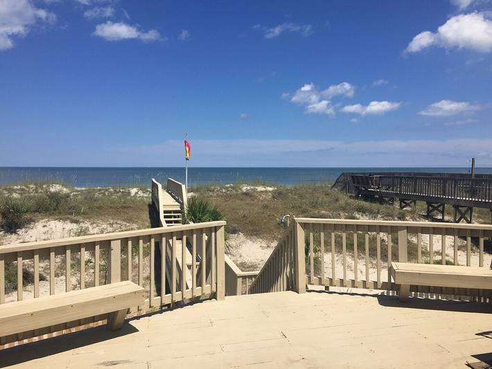 Vacation house for 8 people, with balcony in Amelia Island