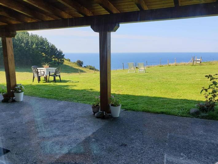 Location de vacances pour 6 personnes, avec Terrasse ainsi que Jardin et Vue à Mutriku - 2