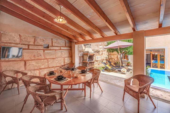 Finca für 9 Personen, mit Balkon und Garten auf Mallorca Inselmitte - 2