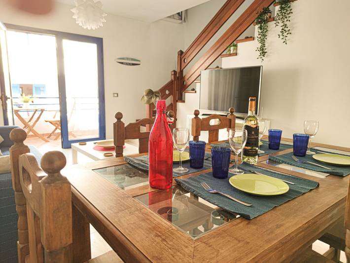 Ferienwohnung für 5 Personen, mit Balkon und Terrasse sowie Seeblick in Caleta de Famara