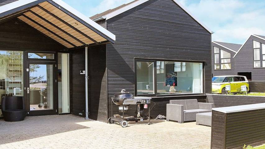 Ferienhaus für 6 Personen, mit Whirlpool und Sauna sowie Terrasse in Dänemark an der Ostsee