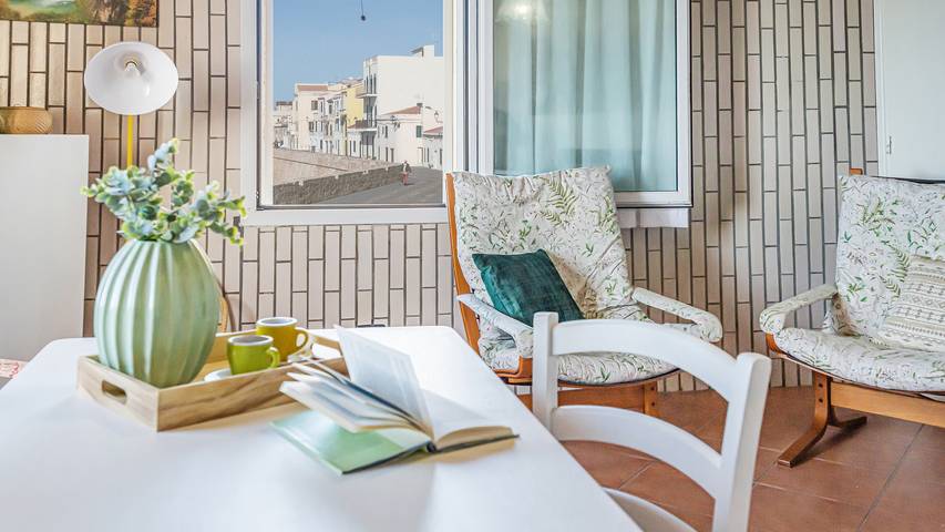 Ferienwohnung mit Meerblick für 2 Personen, mit Ausblick in Alghero