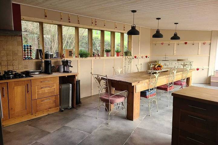 Maison de vacances pour 14 personnes, avec Terrasse à Mervent