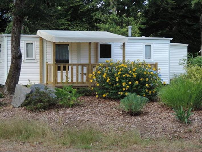 Camping Les Myrtilles - Mobilheim 4 personen - 21m² in Saint-Yvi, Quimper und Umgebung