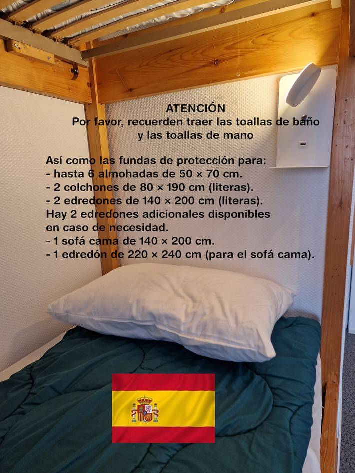 Gîte pour 4 personnes, avec Balcon à Arette - 4