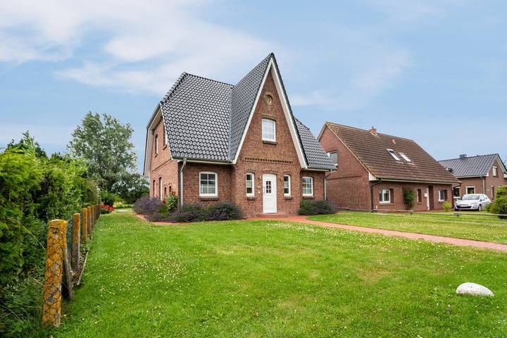 Ferienhaus für 6 Personen, mit Garten auf den Nordseeinseln