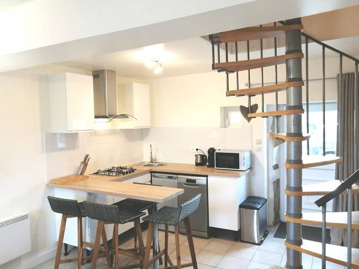 Gîte pour 4 personnes, avec vue et jardin à Saint-Georges-le-Gaultier