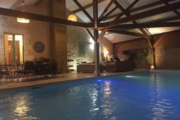 Chambre d’hôte pour 13 personnes, avec jardin à Chauvigny