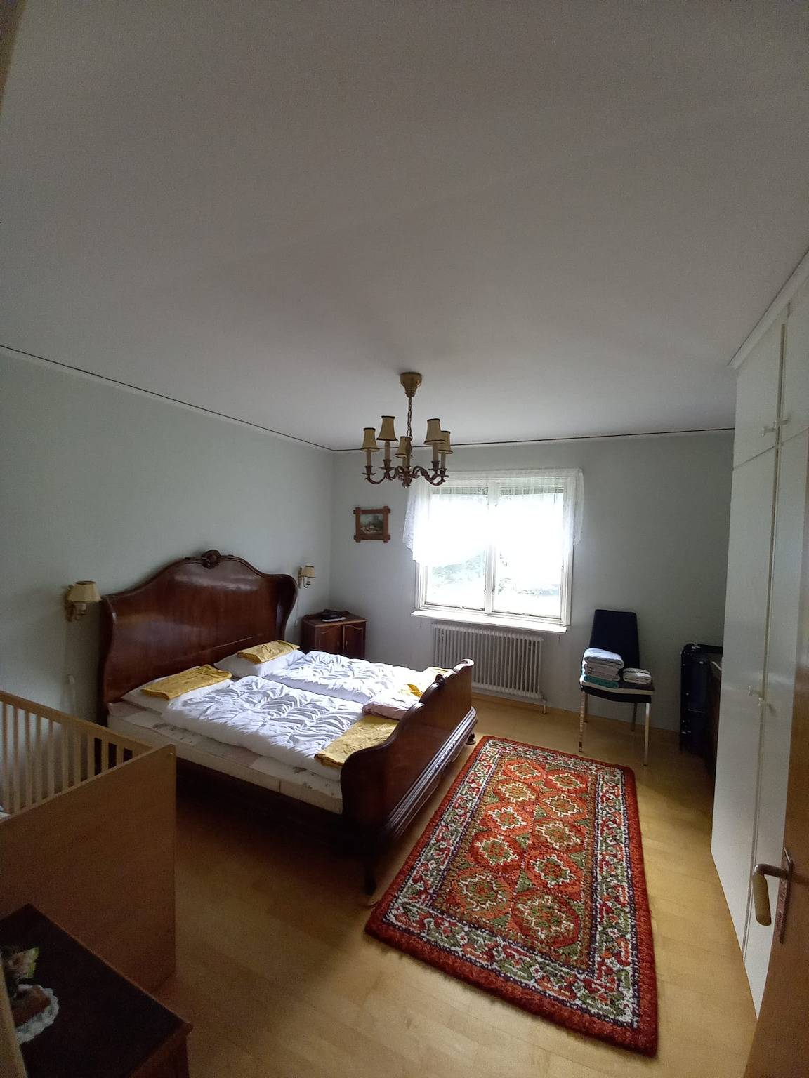 Rot-weisses Ferienhaus in Småland in Seenähe mit Boot in Kronoberg