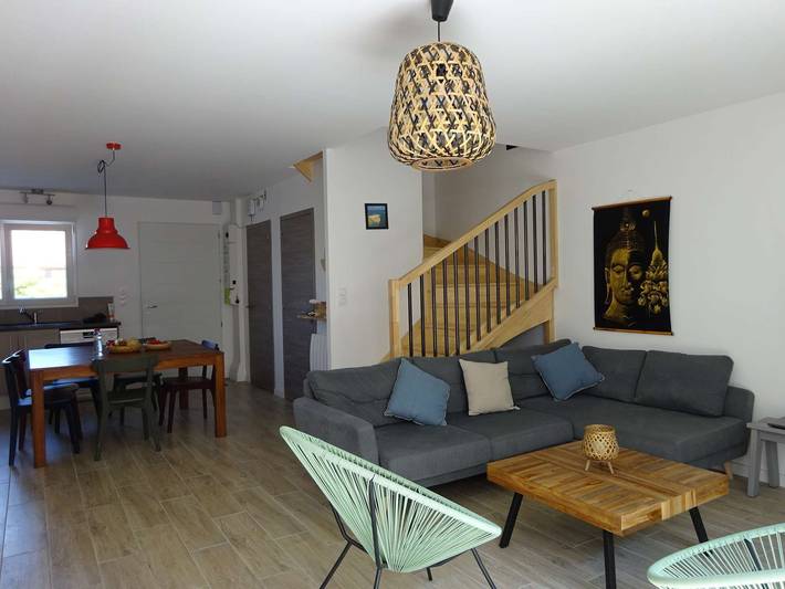 Gîte pour 6 personnes, avec terrasse dans Biscarrosse Plage - 3