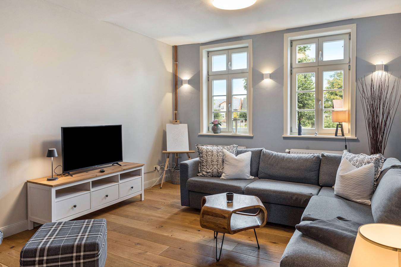 Ganze Wohnung, Apartment '4 Putlitz' mit privater Terrasse, Gemeinschaftsgarten und Wlan in Groß Pankow (Prignitz), Prignitz