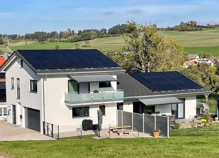 Ferienhaus für 4 Personen, mit Ausblick und Garten, mit Haustier - 1