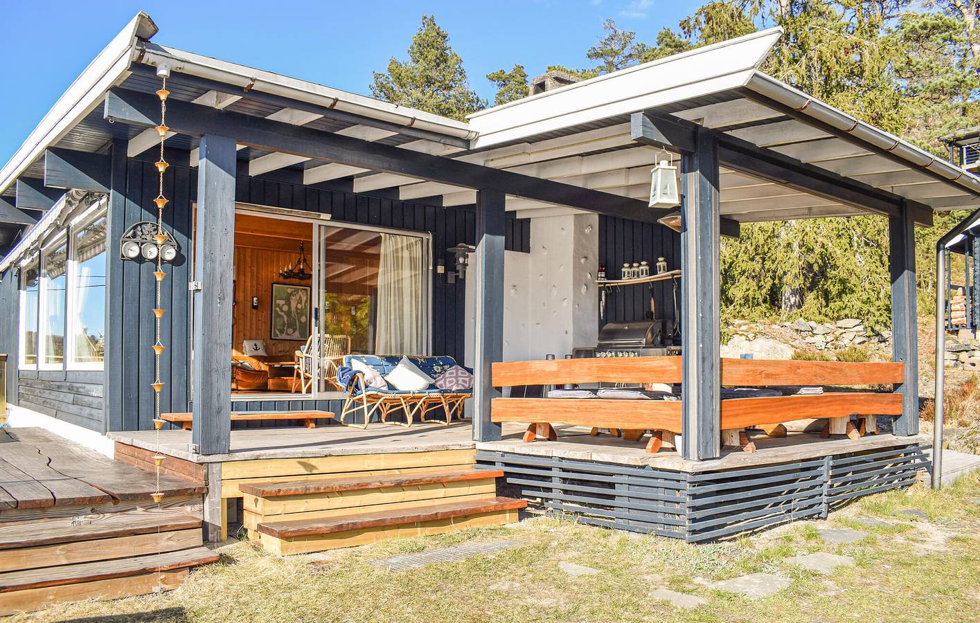 Ferienhaus für 8 Personen mit Terrasse in Frogn