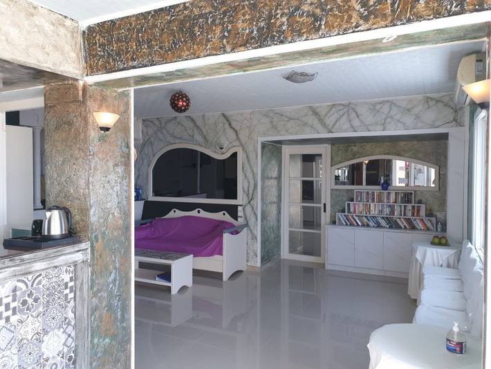 Bungalow für 10 Personen, mit Meerblick und Ausblick sowie Garten, mit Haustier auf Kreta - 4