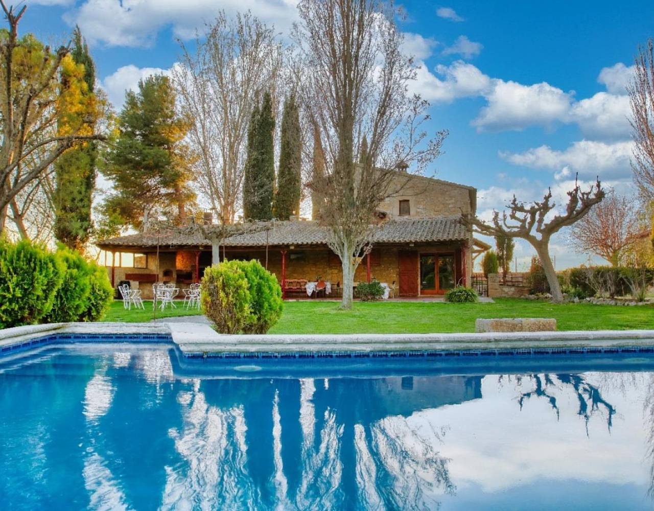 Casa rural 'Lo Molí De Juneda' con vistas a la montaña, piscina privada y Wi-Fi in Juneda, Costers del Segre