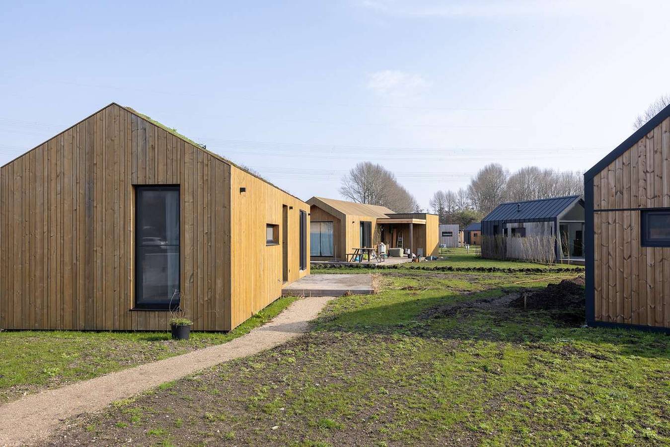 Blockhütte für 4 Personen mit Garten in Oud Ade, Südholland
