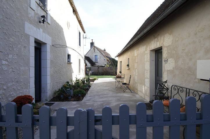 Chambre d’hôte pour 2 personnes, avec jardin à Le Petit-Pressigny