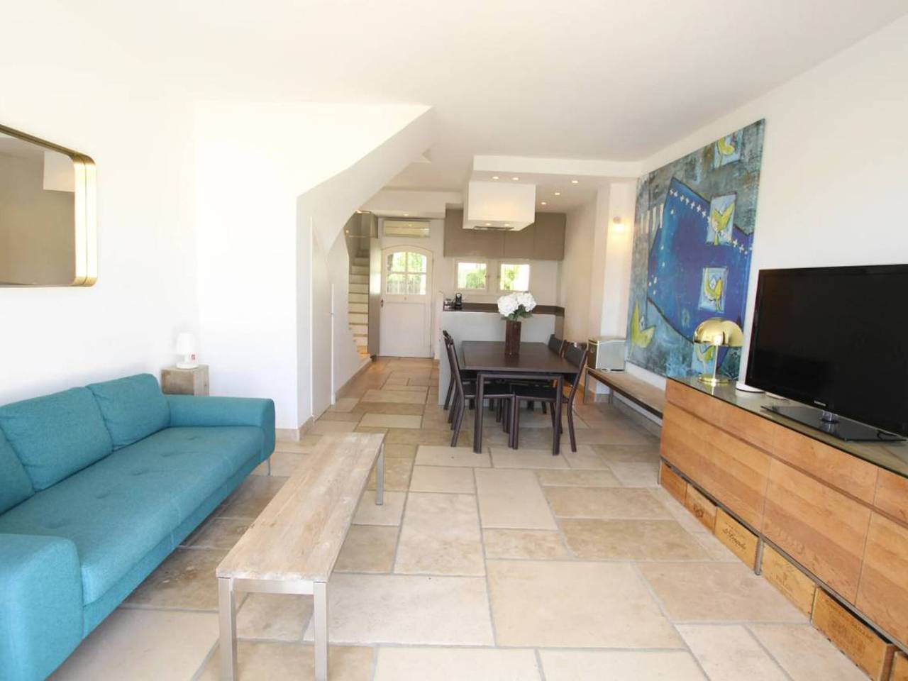 Maison moderne 4 ch climatisée avec Wi-Fi à Port Grimaud in Port Grimaud, Grimaud