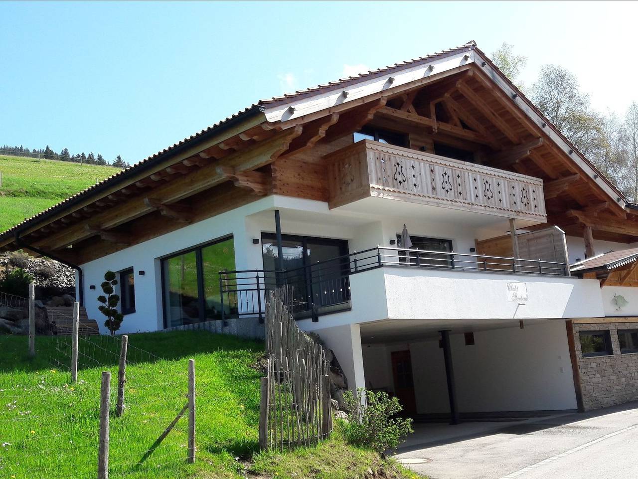 Ganze Ferienwohnung, Chalet Steinbock - Ferienwohnung Steinbock in Jungholz, Bayerische Alpen