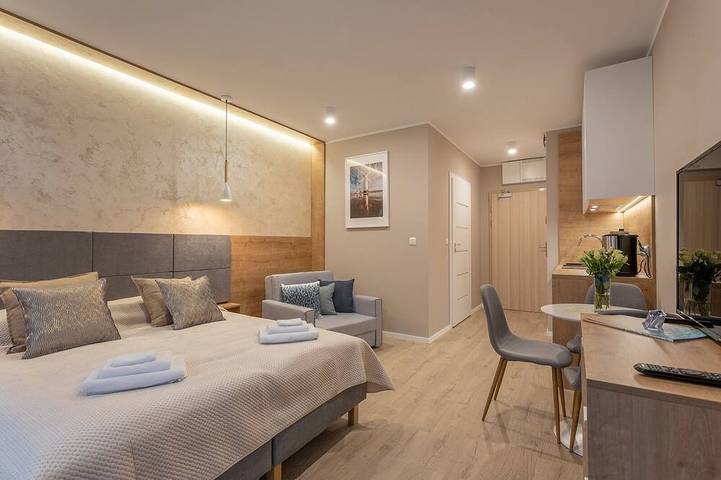 Ganze Wohnung, Ferienwohnung am Meer, Urlaub auf der Insel Usedom, Appartement Dune 734 in Swinemünde, Stettiner Haff
