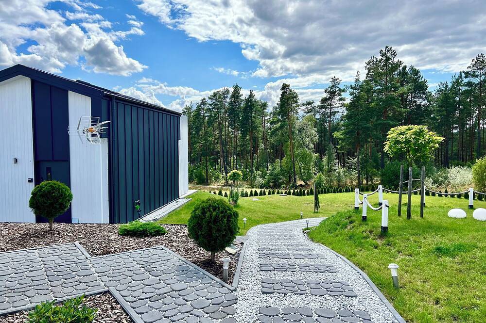 Casa Kashubia Sansibar - Premium Ferienhaus am See - nahe der Ostsee in Polnische Ostsee