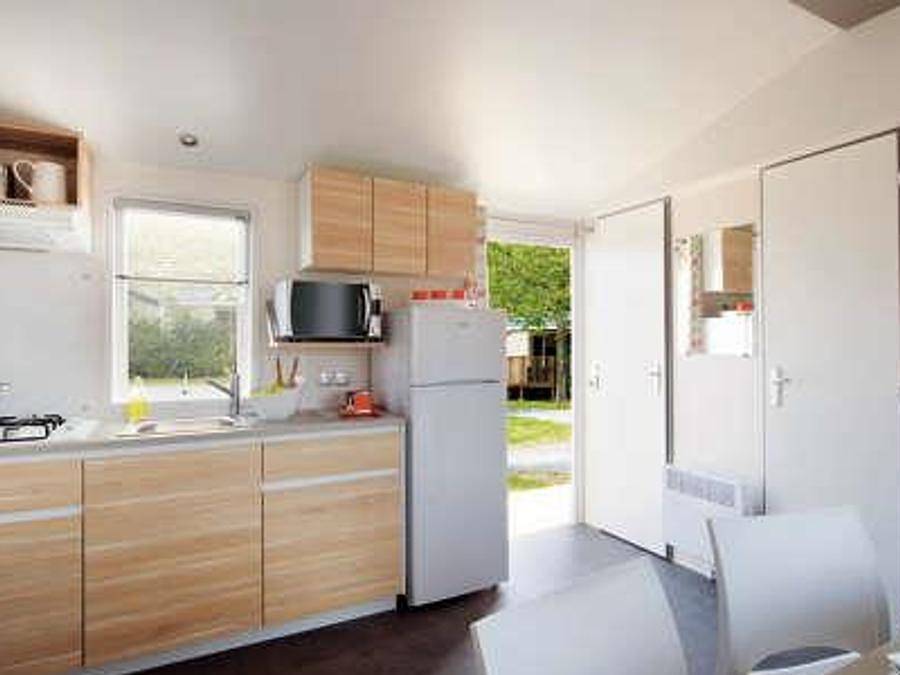 Camping Lou Rouchetou - Mobilhome 6 personnes - Confort Plus Climatisation Tv 31 m² - 3 Ch d in Les Vans, Parc national des Cévennes