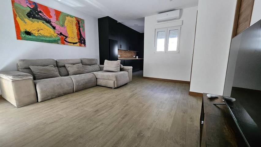 Gîte pour 2 personnes, avec Balcon ainsi que Terrasse et Vue à Coria del Río