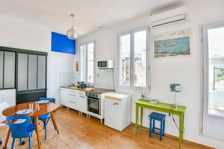 Gîte pour 2 personnes, avec balcon à Marseille - 4