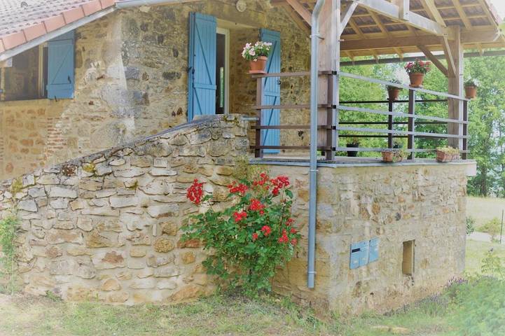 Maison de vacances pour 4 personnes, avec jardin et vue