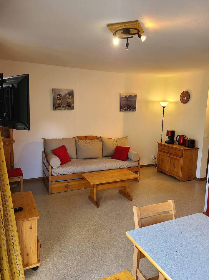 Chalet pour 6 personnes, avec vue dans Valfréjus