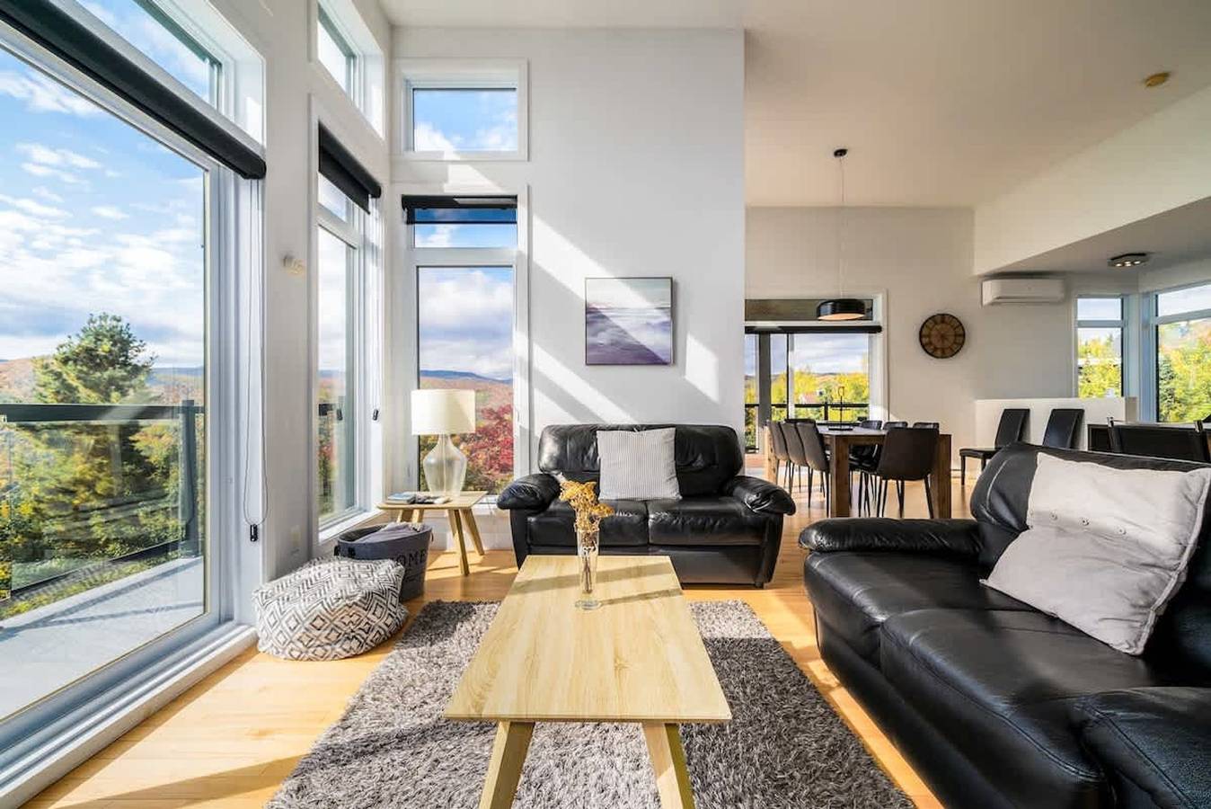 Le Saint-Laurent in Charlevoix in Le Massif