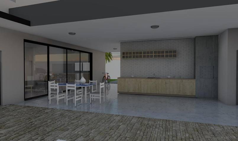 Villa para 12 pessoas, com piscina e balcão e ainda vista em Araçoiaba da Serra