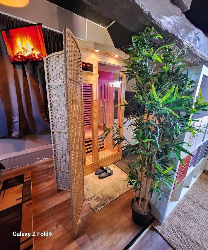 Gîte pour 2 personnes, avec sauna et jacuzzi à Condé-Sainte-Libiaire - 3