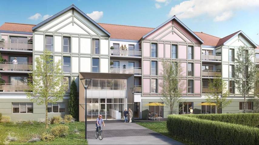 Appart’hôtel, avec Balcon et Terrasse ainsi que Jardin et Piscine dans Hardelot Plage